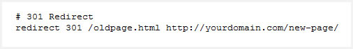 htaccess 301 redirect