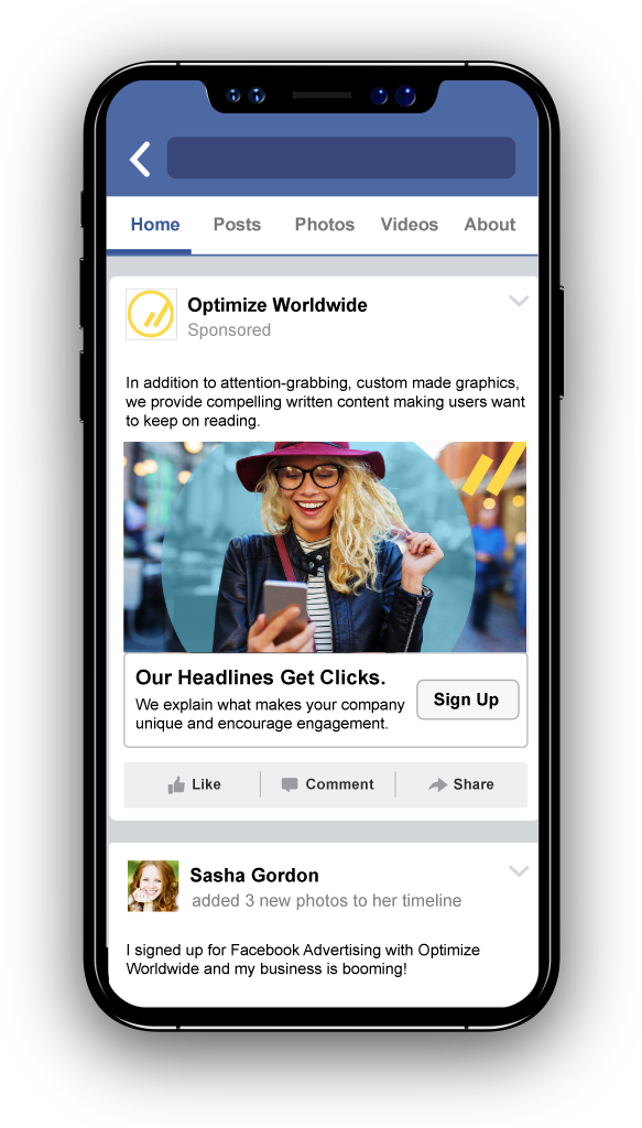 Facebook Advertising Phone