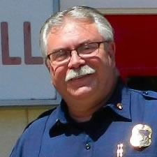 Monte Keady, Burney Fire Chief