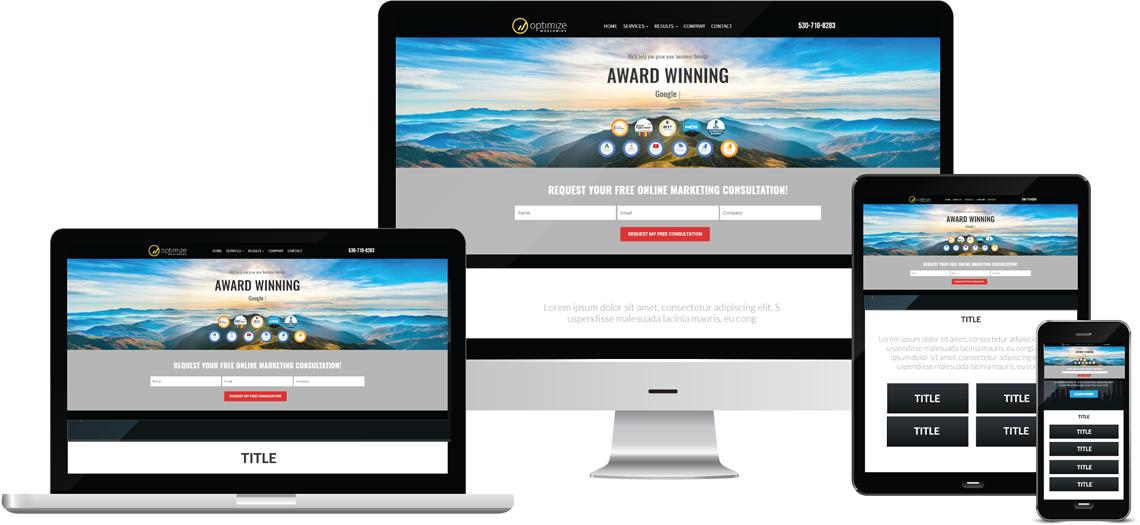 Mobile Responsive Website Design