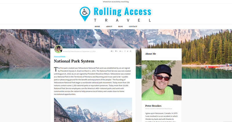 RollingAccessTravel.com - Website Design by Optimize Worldwide