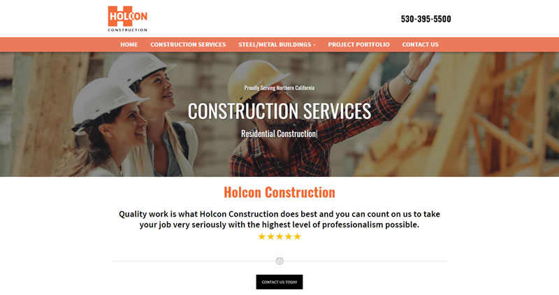 HolconCo.com - Website Design by Optimize Worldwide