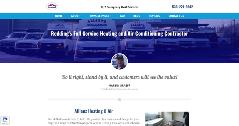 HomeComfort.org - Website Design by Optimize Worldwide