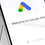 Google Ads on mobile phone