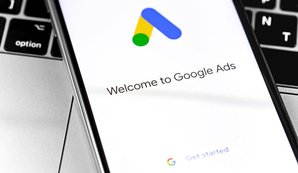 Google Ads on mobile phone