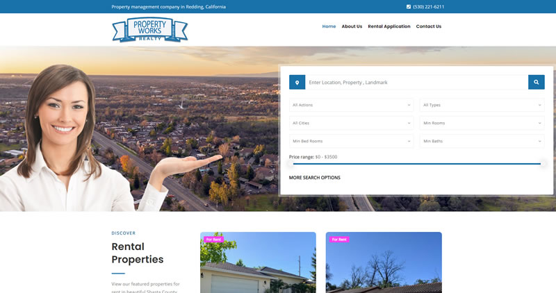 PropertyWorksRealty.com - Website Design by Optimize Worldwide by Optimize