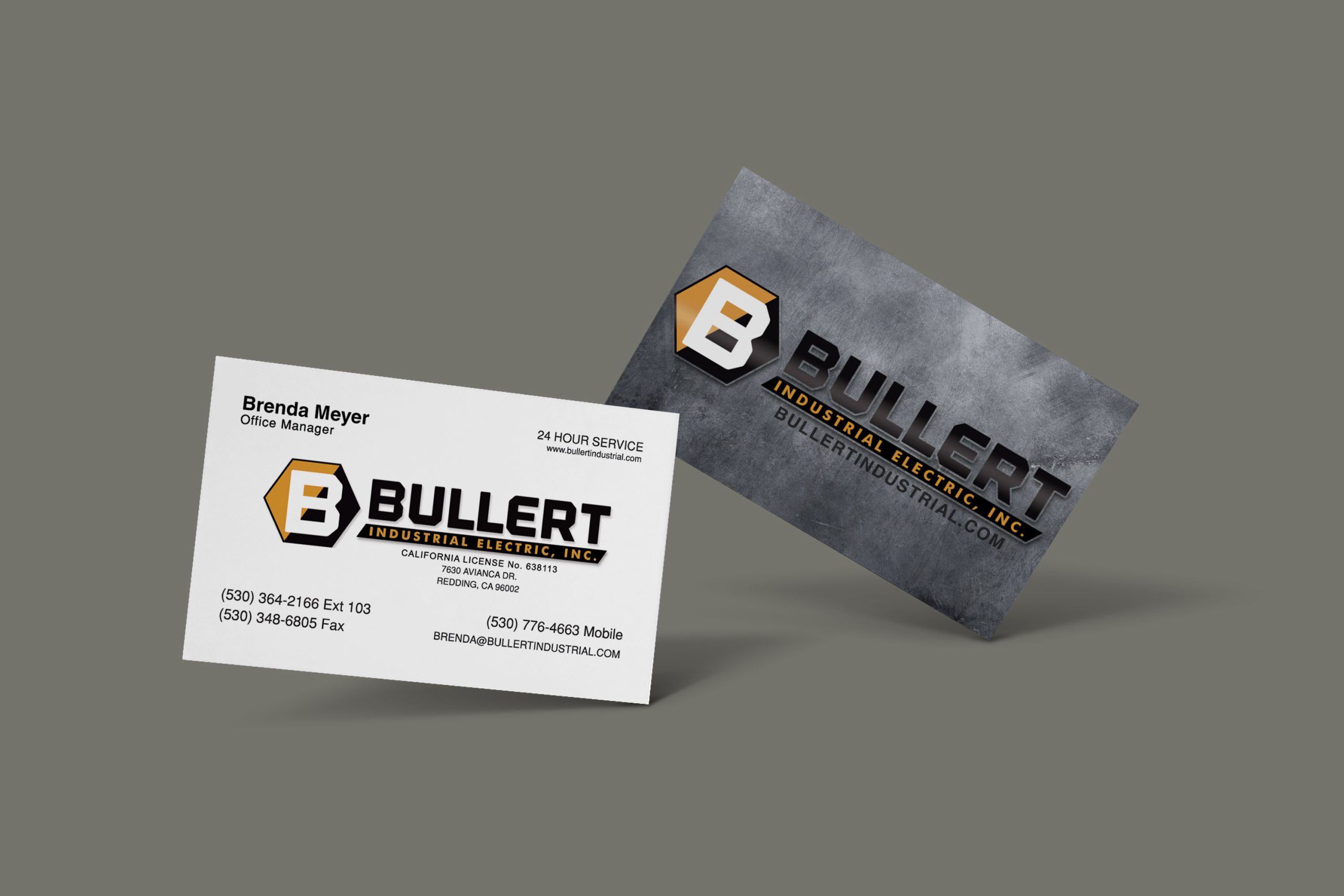 Construction Company - Business Cards