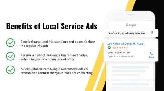 Benefits of Google Local Service Ads for Attorneys