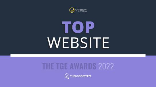 Optimize Worldwide Awarded Top Website of 2022 – The TGE Awards