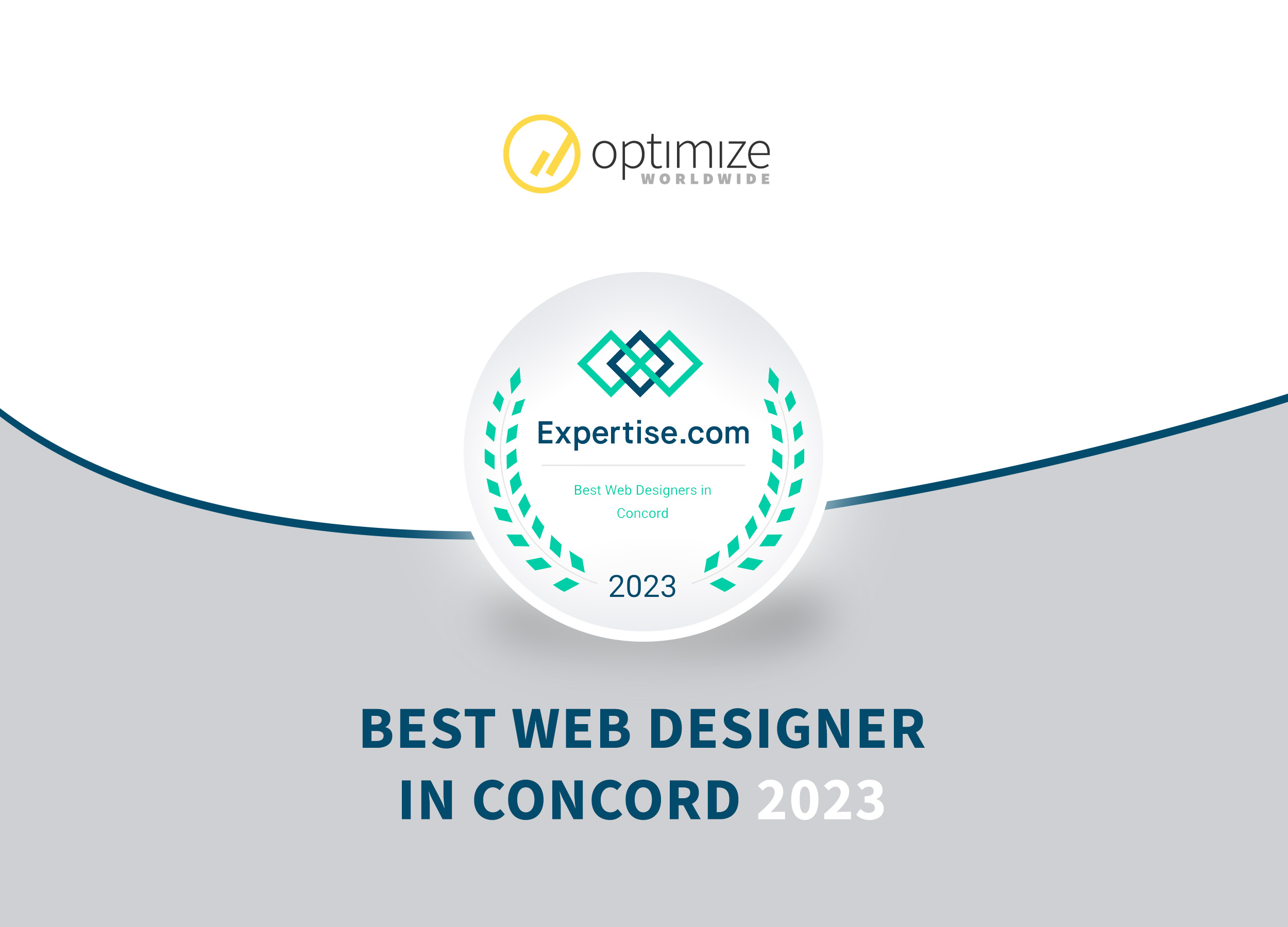 Optimize Worldwide Awarded Top Web Designers Award in Concord for 2023