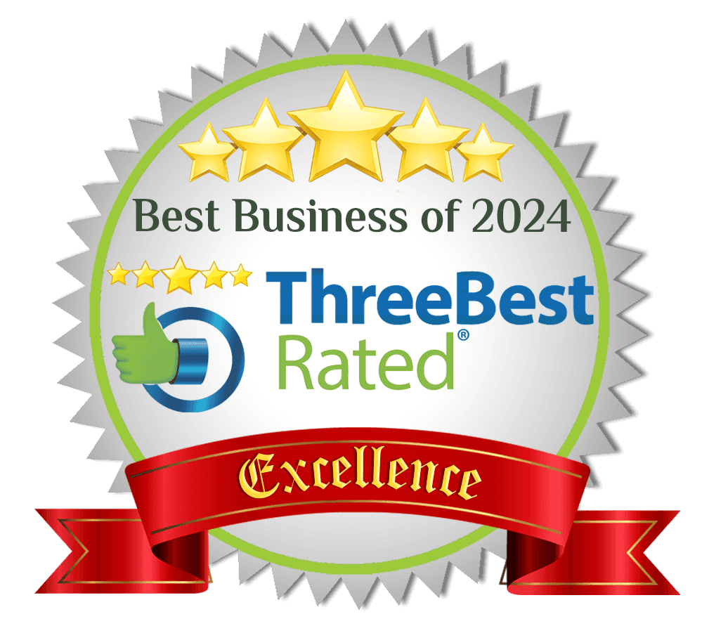 Three Best Rated® award for Best Business in 2024