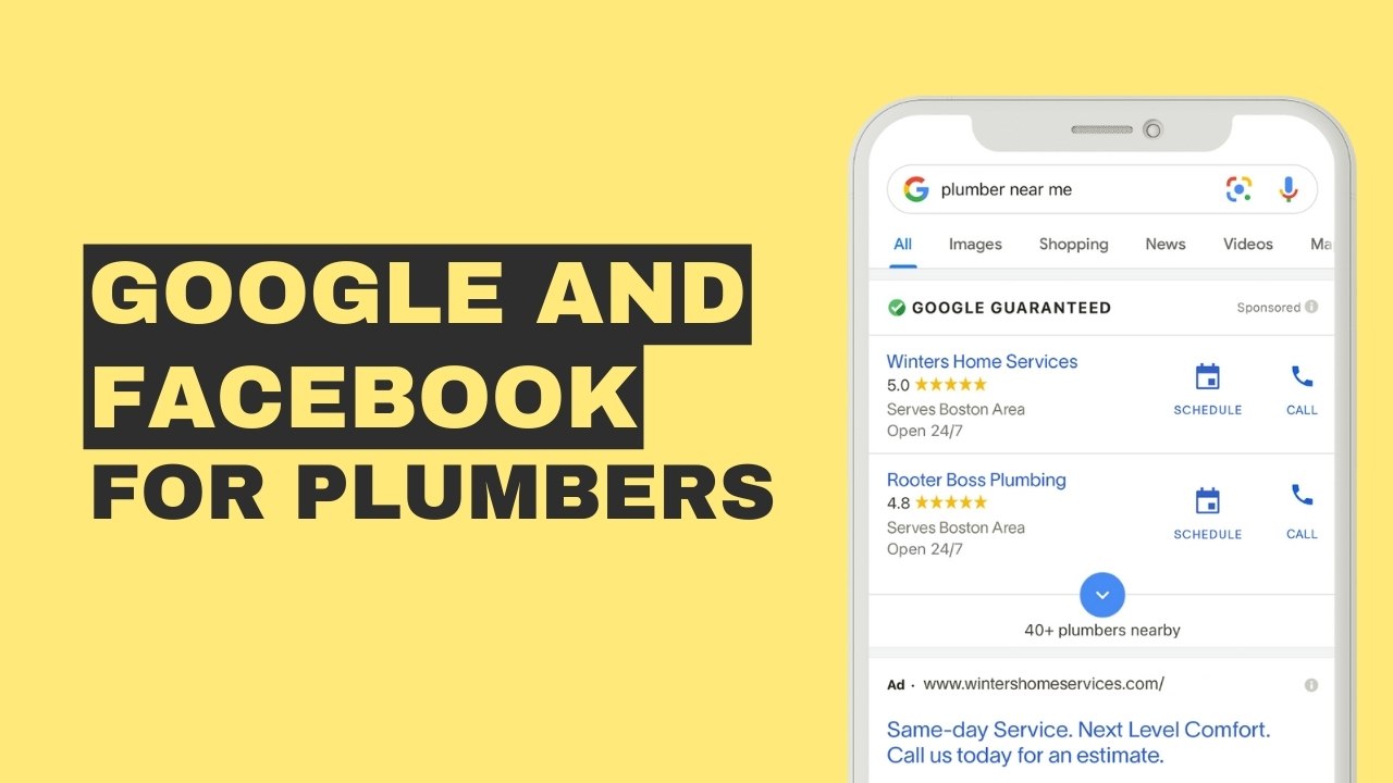 Maximize Your Plumbing Business Growth with Google & Facebook Ads
