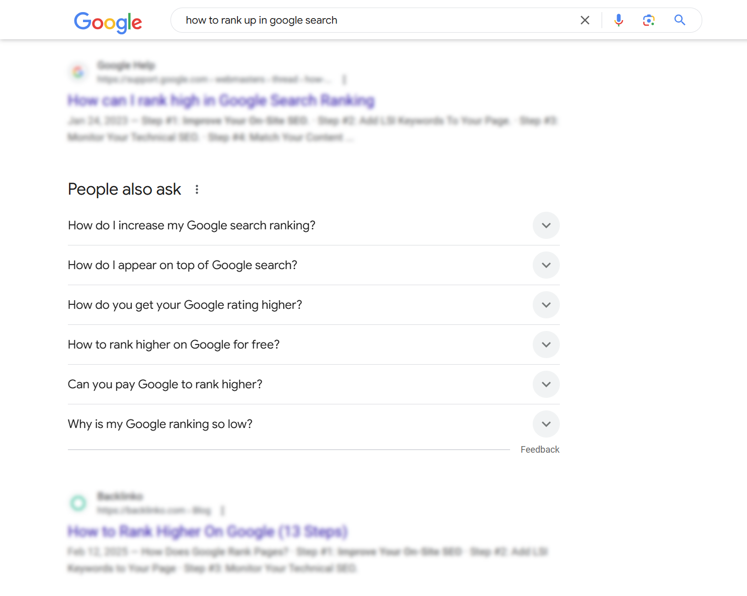 Search Engine Results