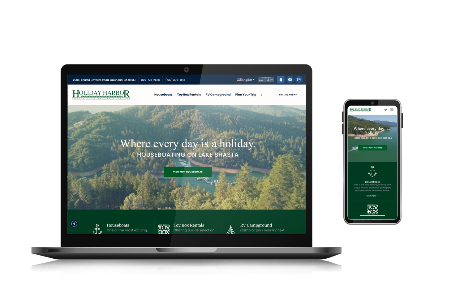 Local Service Ads search results mobile and desktop