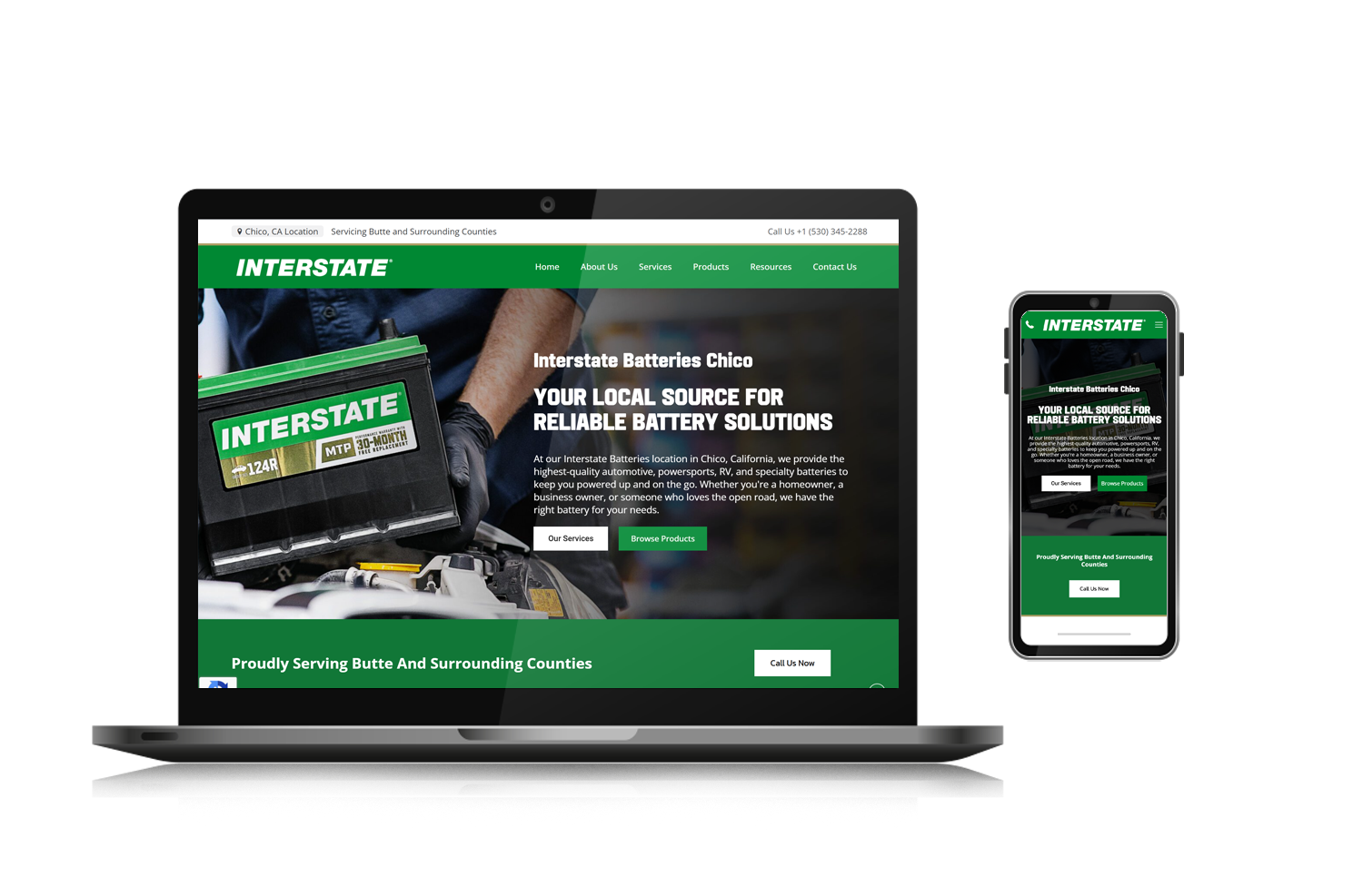 Local Service Ads search results mobile and desktop