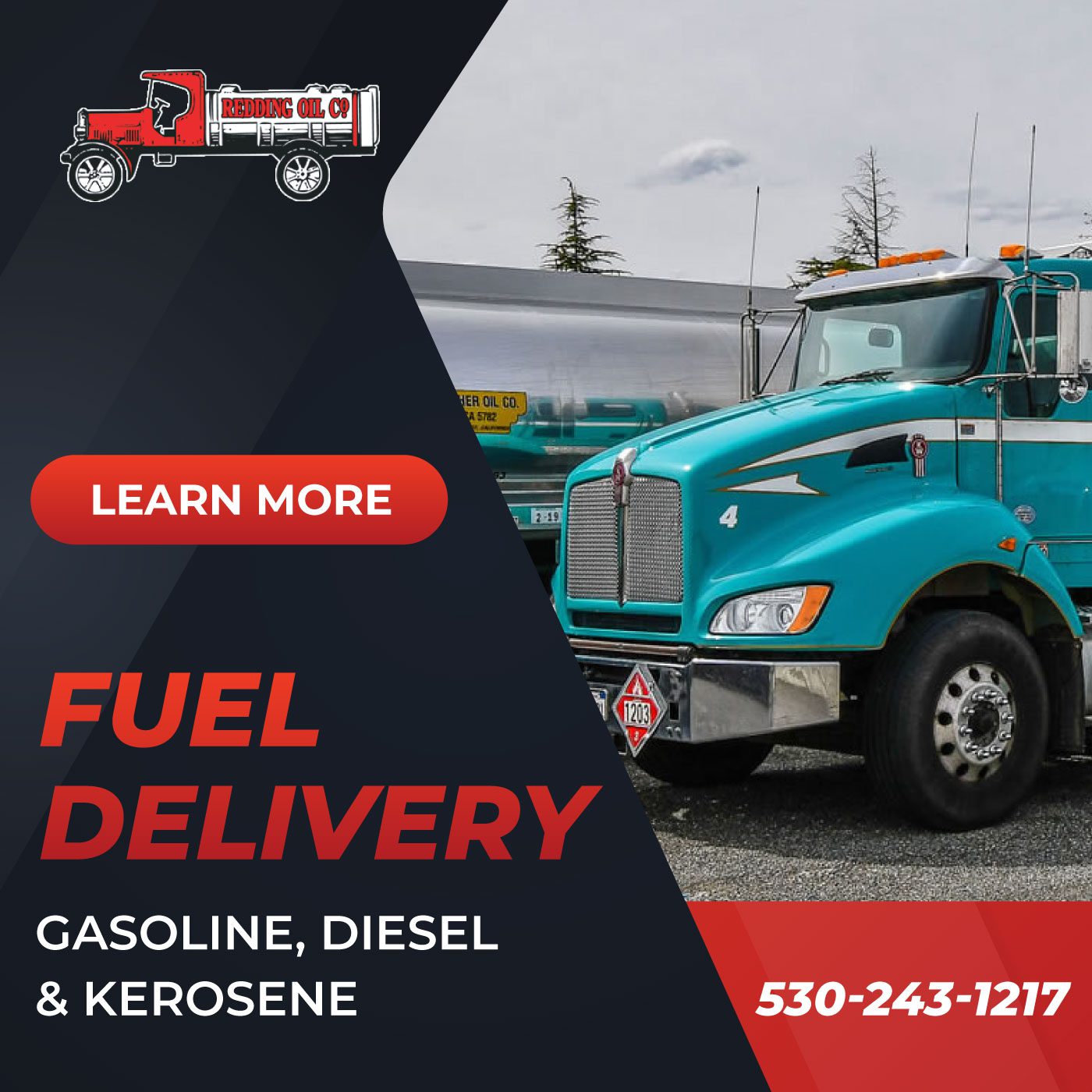 Fuel Delivery Facebook Ad