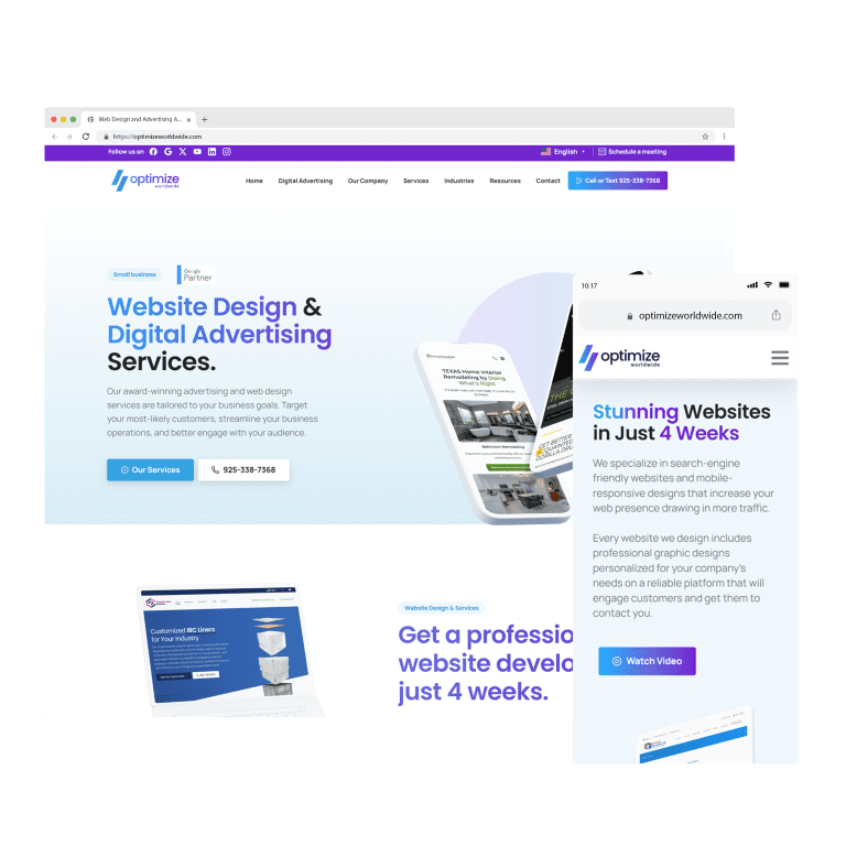 Advertising Agency Website
