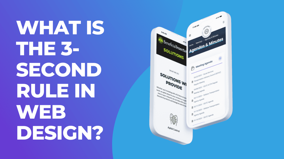 What Is the 3-Second Rule in Web Design?