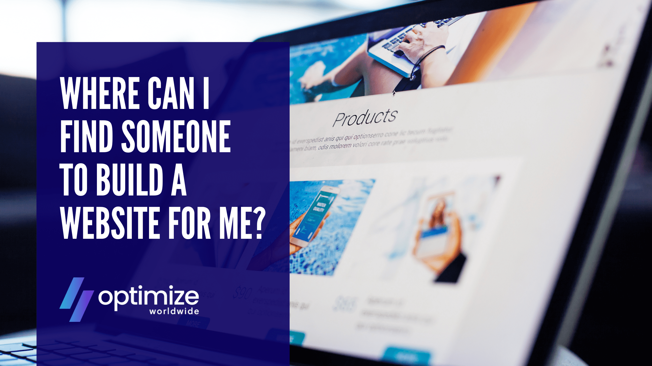 Where can I find someone to build a website for me?